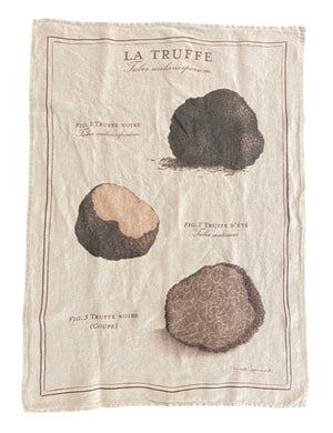 Linen tea towel "Truffle"